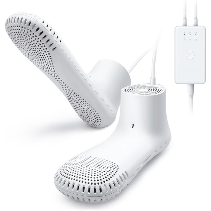 Sèche Chaussures Électrique – Désodorisation Renforcée (PM20plus), Sèche-bottes avec minuteur Chaussures Chaussettes Chauffe-bottes Chauffe-bottes