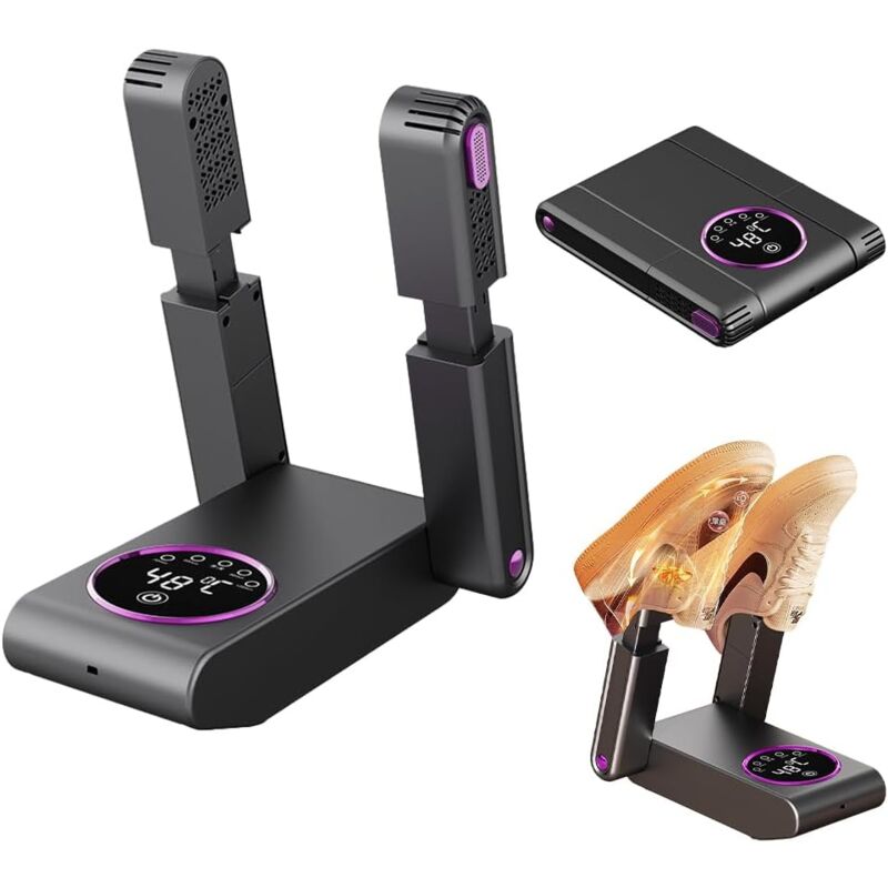 Sèche-chaussures électrique - Gants de boxe - Sèche-chaussures avec stérilisation UV, circulation de chaleur à 360 ° - Minuterie intelligente