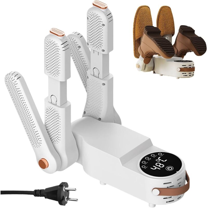 Sèche-Chaussures électrique, Seche Chaussure de Ski avec Affichage numérique, Seche