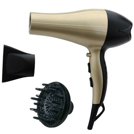 Sèche-cheveux avec diffuseur ionique 1900-2300W EDM
