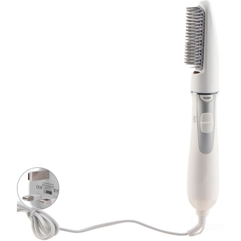 Sèche-cheveux Brosse Électrique 2 en 1 Professionnel, Appareil Multifonction Maison, 220V Prise UK