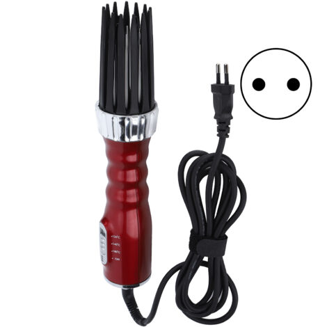 Sèche-cheveux Brosse Lisseur 550W 3 Températures - Séchage et Lissage Rapide - Prise EU 220V