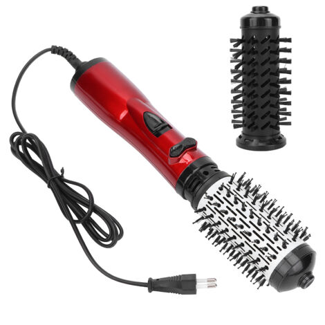 Sèche-cheveux Brosse Lisseur Rotatif pour Lissage et Brushing - Kit Coiffure Femme - Prise EU 220V