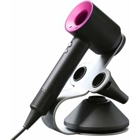 RYTTGOP Sèche-cheveux Dyson Supersonic et support magnétique pour deux buses de stockage(sèche-cheveux non inclus)