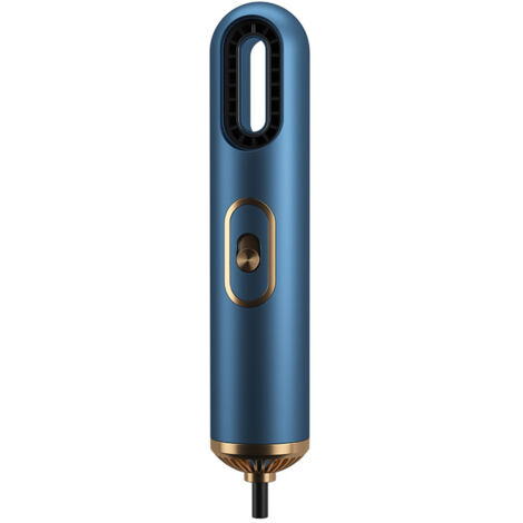 Sèche-cheveux électrique professionnel à ions négatifs 1000 W pour usage domestique (bleu)