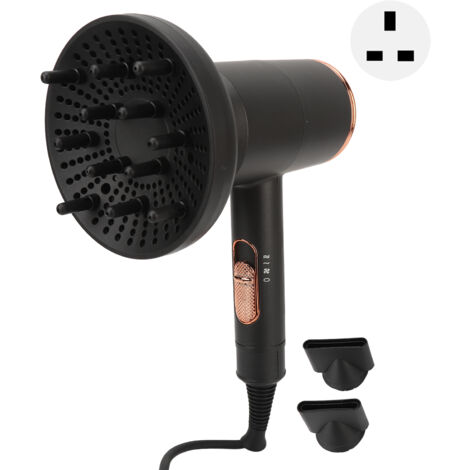 Sèche-cheveux haute puissance 220V séchage rapide ionique température constante faible radiation prise UK