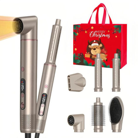 Sèche-cheveux haute vitesse 6 en 1 - Un cadeau de Noël idéal pour elle