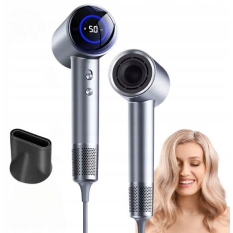 Sèche-cheveux ionique avec concentrateur et diffuseur d'air froid 1600 W