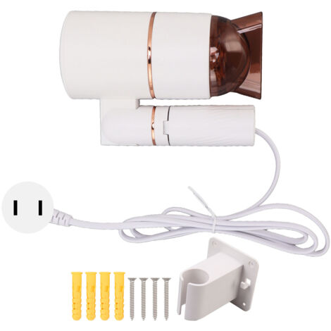 Sèche-cheveux Ionique Puissant à Air Froid/Chaud Thermostatique - Outil Coiffure Salon 110V US