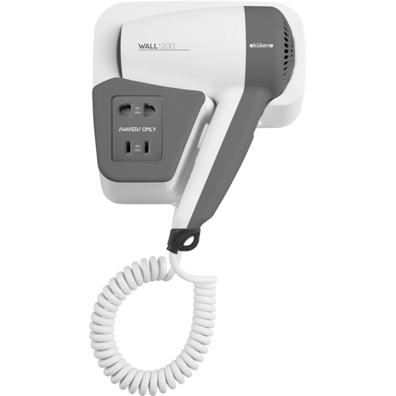 Sèche-cheveux mural salle de bain Küken 1200w