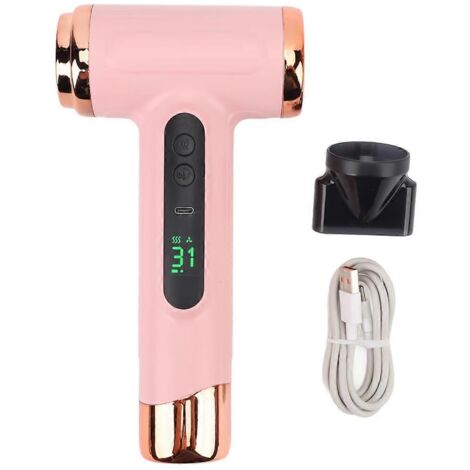 Sèche-cheveux portable 200 W à séchage rapide avec embout pour les voyages, A