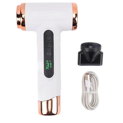 Sèche-cheveux portable 200 W à séchage rapide avec embout pour les voyages, B
