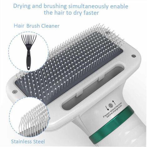 Sèche-cheveux pour chiens Dadypet, brosse de toilettage pour chiens et chats de petite et moyenne taille