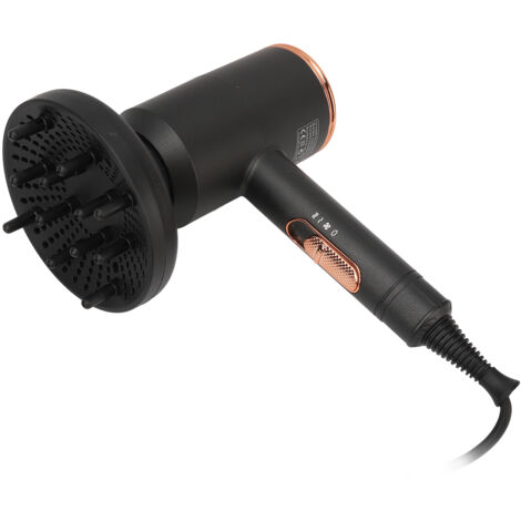 Sèche-cheveux Professionnel 220V avec Technologie Ionique, Séchage Rapide et Température Régulée, Prise Européenne