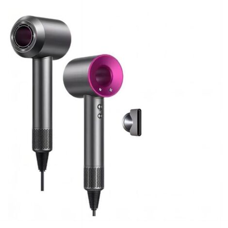 Seche cheveux universel pas cher, Séchage rapide 1600W, 11000rpm, 3 Vitesses, 4 Températures, Sèche cheveux ionique avec 1 buse