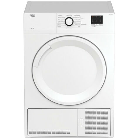 Sèche-linge à condensation 60cm 7kg b blanc - Beko - db7111pa0w - blanc