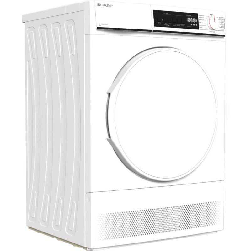 Sèche-linge frontal SHARP KDNCB8S7PW91