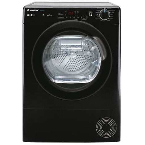 Seche-linge a condensation CANDY CSE C9DBEB-47 Smart - 9 kg - Moteur standard - Classe B - Connecté - Noir