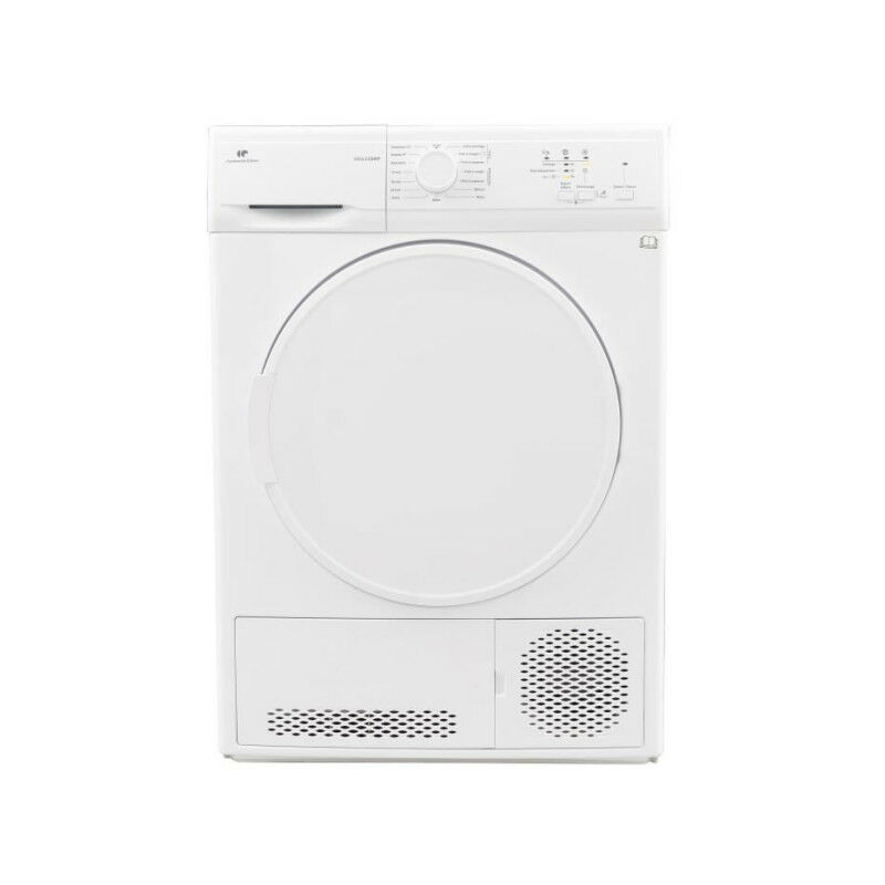 Continental Edison - Seche-linge a condensation CESLCE8WP1 - 8 kg - Largeur 59,6cm - Classe b - Blanc