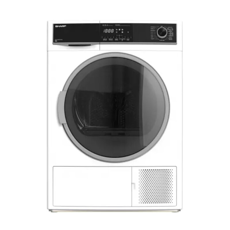 Sharp - Sèche-linge pompe à chaleur à condensation 60cm 8kg blanc KDHHH8S7GW21