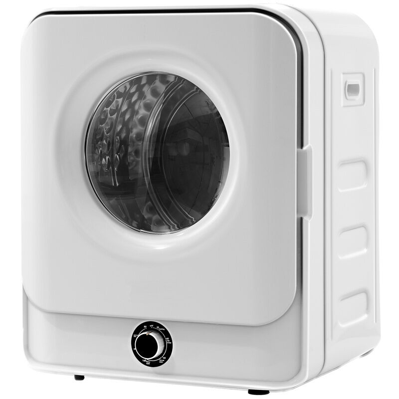 Fortuna Lai - Sèche-linge d'échappement, en acier inoxydable, 3kg, jusqu'à 4, 5kg, 830W, filtration multiple, 5 programmes. contre la surchauffe,