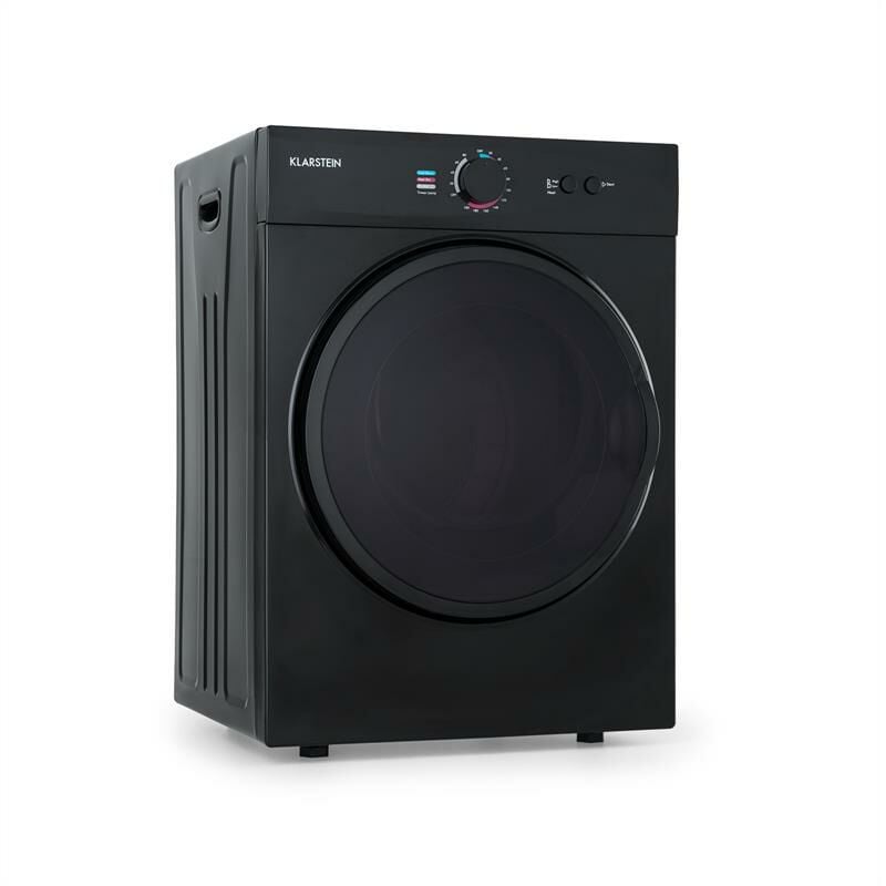 Klarstein - Sèche-linge Jet Set - compact pour 3kg de linge - 1020W - Minuterie - Classe c - Noir