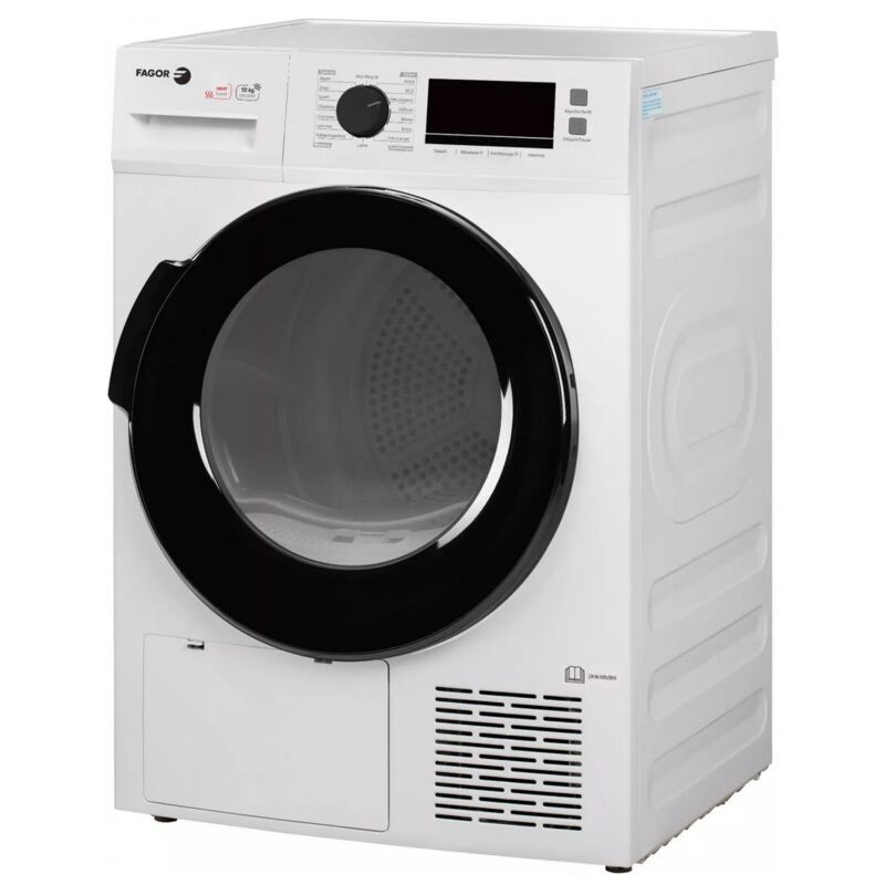 Sèche linge pompe à chaleur 60cm 10kg blanc - Fagor - FSLP10A2