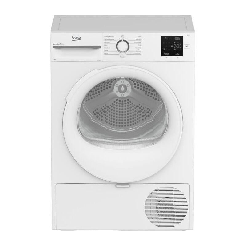 Seche-linge pompe a chaleur Beko Eco sense SLFT1812 - 8 kg - L60cm - a+ - Blanc
