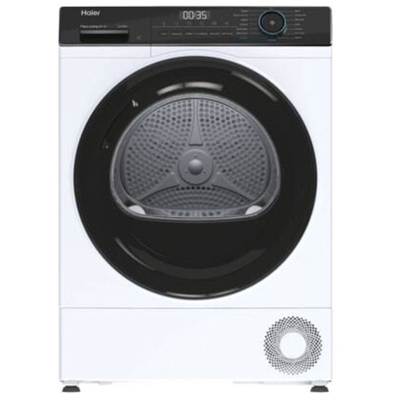 Haier - Sèche-linge - Pompe à chaleur - Capacité de séchage : 8 kg - Classe éne HD80-A2939E-FR