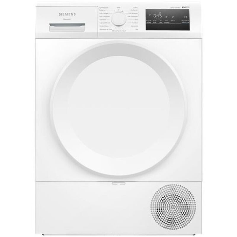 SIEMENS  S&egrave;che-linge pompe &agrave; chaleur WT43H00DFR, iQ300, Programme Outdoor 