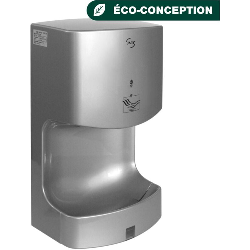 Sèche-Mains Airwave gris métallisé - Matériel professionnel - JVD
