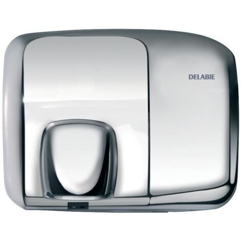 Sèche-mains antivandalisme inox poli brillant 2000w auto Réf 6613D