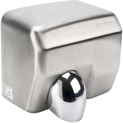 Sèche Mains Automatique à Bec en Inox - Argent / Inox