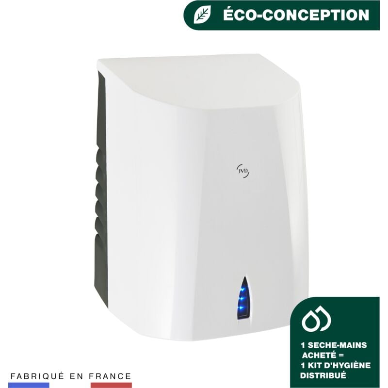 JVD - Sèche-Mains Sup'Air blanc - Matériel professionnel