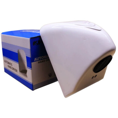 Sèche mains compact Vitech automatique 14x21.5x16 cm 800 W infrarouge