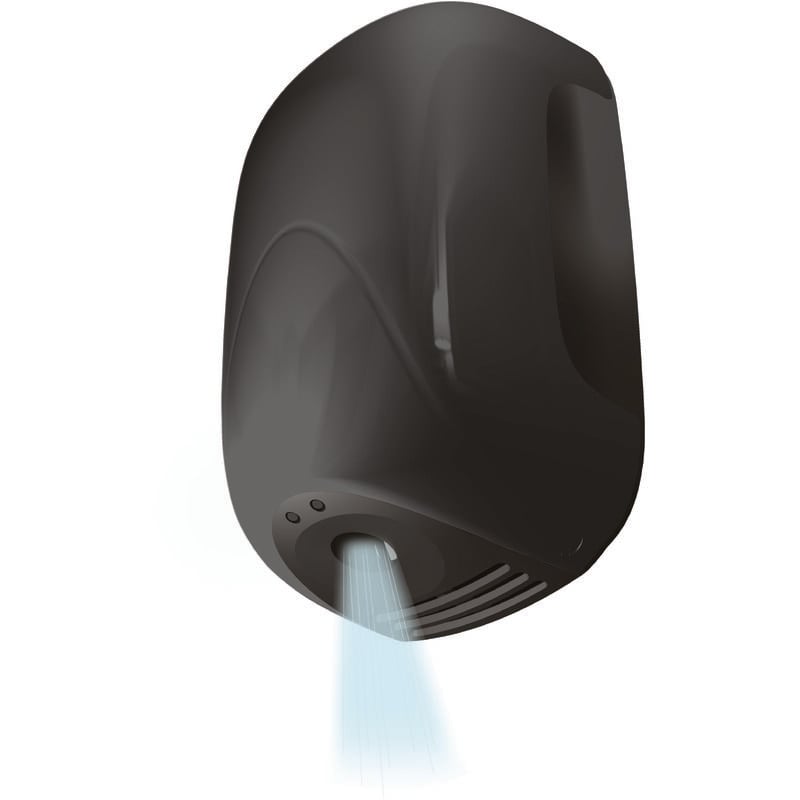 Sèche-mains électrique 900W Vama smart jet mini nf noir mat