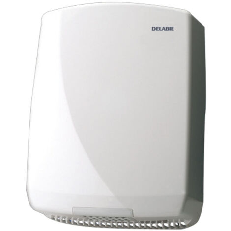 Sèche-mains électrique automatique ABS blanc - DELABIE - 6621