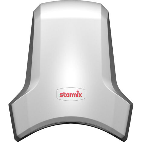 Sèche-mains Starmix plastique blanc cylindrique