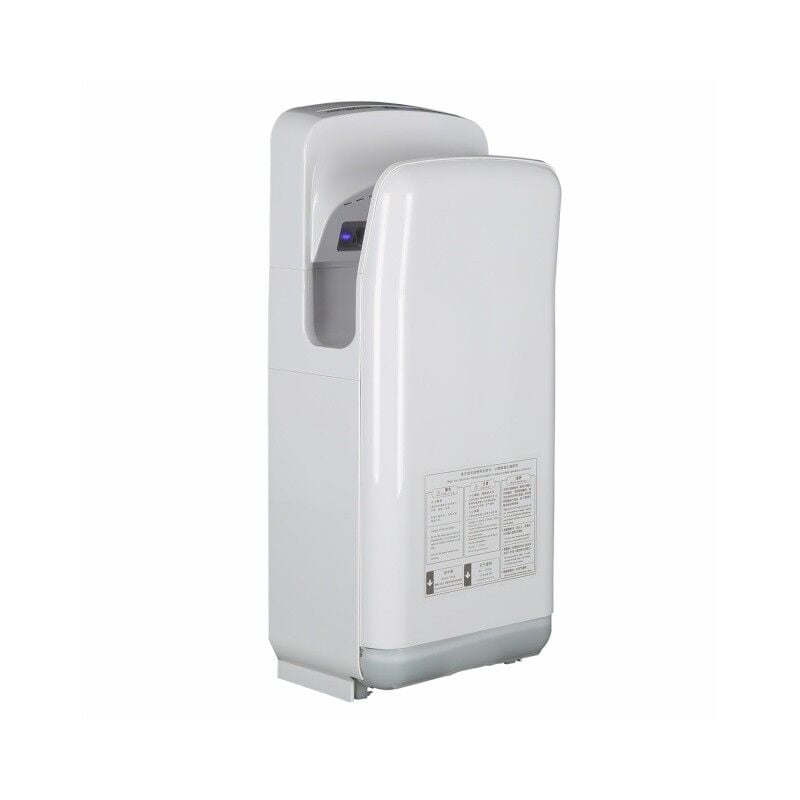 Sèche mains Vitech à double jet d'air hd Blanc