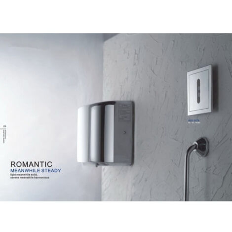 Sèche mains Vitech en inox économique avec séchage ultra rapide