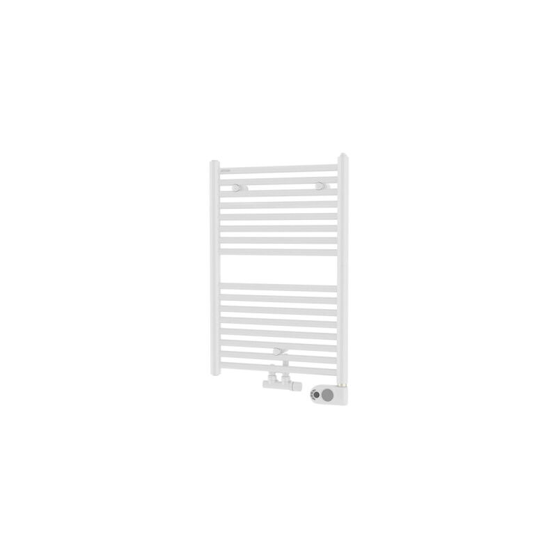 Acova – Sèche-serviette mixte 388W/300W – Acier blanc – Résistance électrique intégrée – Programmation hebdomadaire personnalisable - ASL-080-050-MF