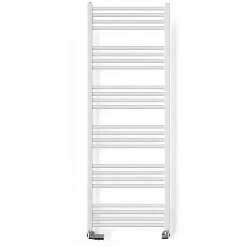 Sèche Serviette Radiateur-matisere - Sèche-serviette eau chaude blanc de 1140mm de haut et 480mm de large - 471 Watt - FIO1140/480SXB