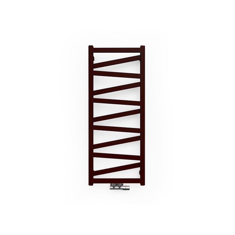 Sèche-serviette eau chaude noir de 990mm de haut et 400mm de large - 312 Watt - VIP990/400ZXN