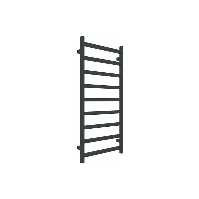 Matisère - Sèche-serviette eau chaude noir de 720mm de haut et 500mm de large - 262 Watt - SIM720/500SXN