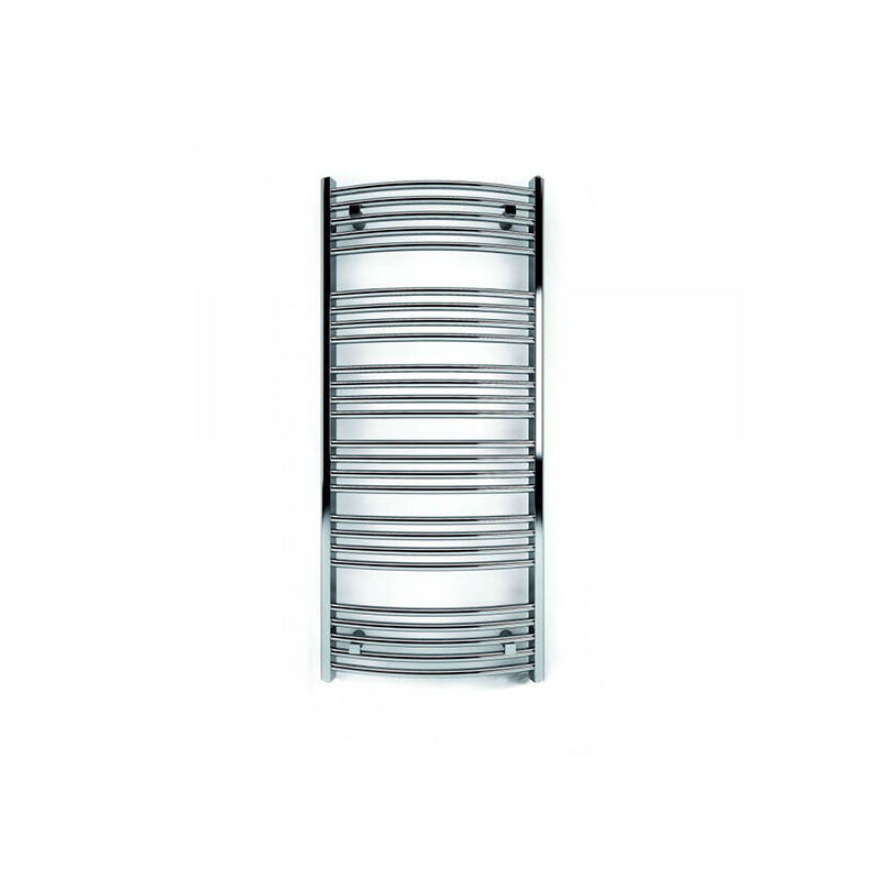 Sèche-serviette mixte chromé de 786mm de haut / 400mm de large - 229 Watt - DOM786/400V2CRO