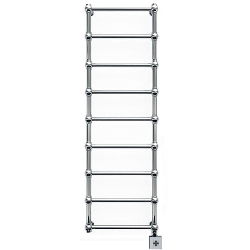 Sèche-serviette électrique chromé de 1540mm de haut / 504mm de large - 300 Watt - RET1540/504E8CRO