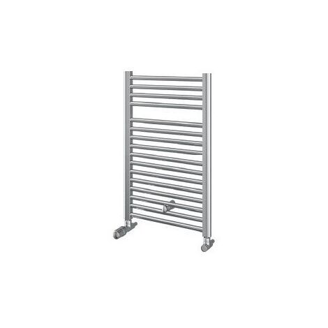 Séche-serviette eau-chaude 296W chrome H770mm L600mm chauffage central FLORES CH RADSON FLO0806CH