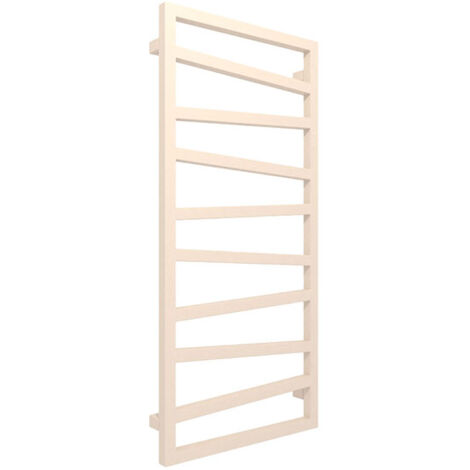Sèche-serviette eau chaude beige de 835mm de haut et 500mm de large - 332 Watt - ZIG835/500ZX1015