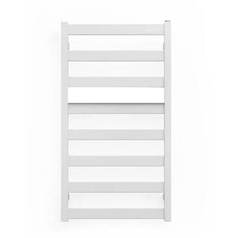 Sèche-serviette eau chaude blanc de 670mm de haut et 500mm de large - 275 Watt - VIV670/500ZXB