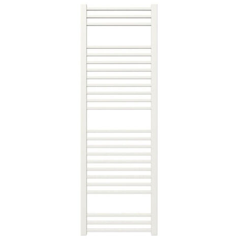 Sèche-serviette eau chaude blanc de 760mm de haut et 600mm de large - 384 Watt - BON760/600SXB